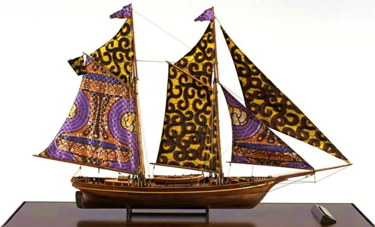 Yinka Shonibare, The Wanderer[link]/current/yinka-shonibare.html[/link]